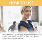 Roxel's Women's Charming Perfume Fresh Natural light - How to use the perfume for best results.