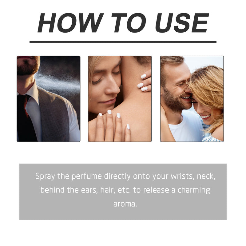How to use OUHOE Perfume Jasmine and pink by spraying on wrists and neck for a charming aroma.