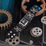 Factory Punk Scorpion Ghost Head Watch Bracelet Belt