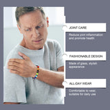 Hoexe Bracelet Minimalist Accessories With Glass Bead Wheel Yoga Portable Accessories Beaded Bracelet