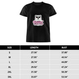 Cartoon Polar Bear Men's Pure Cotton T-shirt - Casual Round Neck, Slightly Elastic, Suitable For Four Seasons Knitted Fabric, Classic Fit Adult Shirt, Couple's Shirt