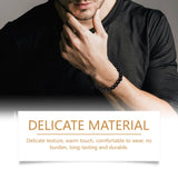 Hoexe Black Coffee Color Wooden Bead Bracelet Wooden Bead Bracelet For Everyday Hands Simple, Fashionable, Versatile And Niche Design Wooden Bead Bracelet