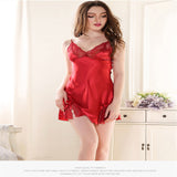 Imitation silk nightgown