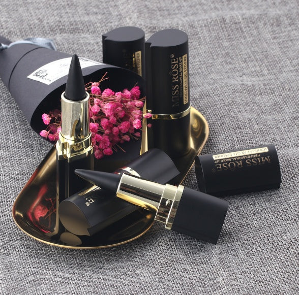 Delineador de ojos negro resistente al agua, delineador de ojos líquido, lápiz, gel, maquillaje de belleza, pestañas cosméticas, delineador de ojos resistente al agua, herramienta de maquillaje.