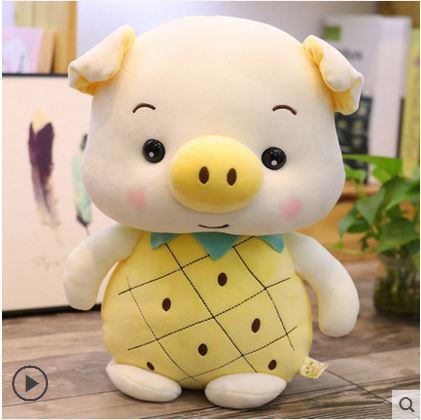 Fruit Pig Pineapple Strawberry Pig Plush Toy