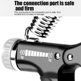 Single Pack Professional Hand Grip Strength Trainer, Carbon Fiber Foam Arm Muscle Finger Rehabilitation Fitness Equipment Hand Grip Strength Power Trainer Gripper Strengthener Adjustable Gym Exerciser