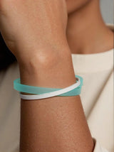 Elegant Light Luxury Multi-layer Colorful Retro Style Work Fashion Office Charm Bracelet