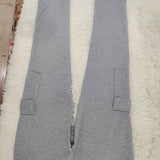 Pantalones rectos de color liso para mujer: cintura elástica con cordón y bolsillos dobles, pantalones casuales para primavera y otoño.