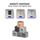 Metal Element Cube  High Purity, Periodic Table Of Elements Collection For Element Collections Hobbies, Pure Tungsten Cube, Iron, Aluminum, Bismuth,