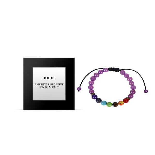 Hoexe Amethyst Bracelet Turquoise Simple And Versatile Fashion Personality Rose Amethyst Bracelet For Men And Women Couples