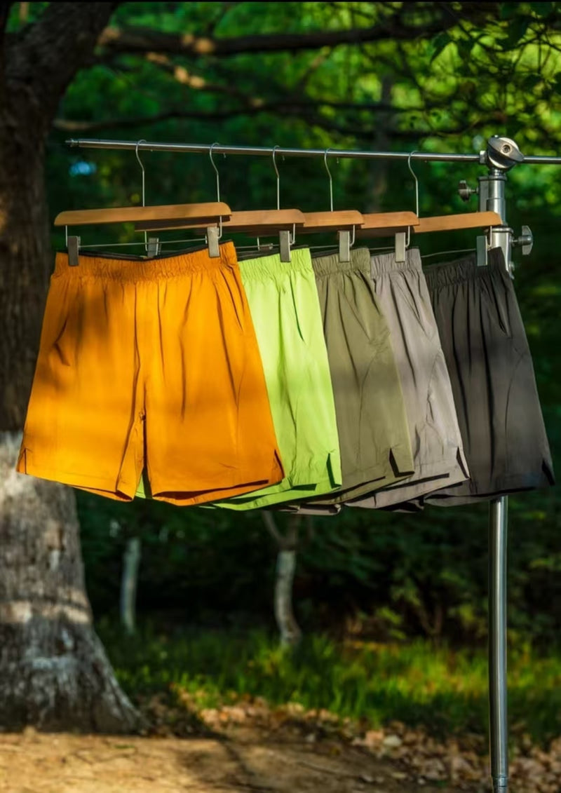 Men's Summer Outdoor Shorts Thin, Quick-Dry Straight-Leg Pants