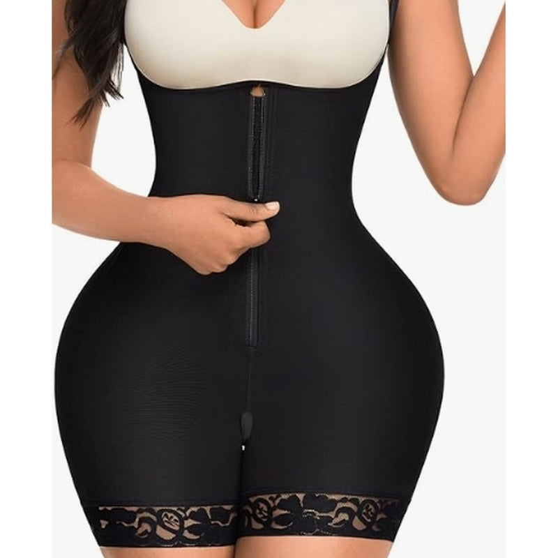 High - Waist Tummy - Control ShapeWear Party Daily REACH - Certified Lace - Trim