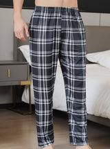 Ice Silk Fabric Single Stripe Pants Style