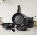 12 POTS And Pans Set, Non-stick Kitchen Cookware Set
