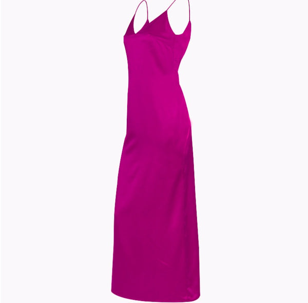 V-neck harness dress