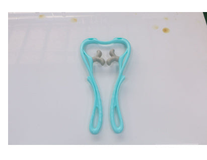Masajeador de cuello manual multifuncional de seis ruedas con rodillos de masaje para aliviar el dolor.