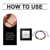 Hoexe Amethyst Bracelet Turquoise Simple And Versatile Fashion Personality Rose Amethyst Bracelet For Men And Women Couples