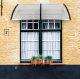 Outdoor Front Door Window Awning Patio Canopy Rain Cover UV Protected Eaves RT