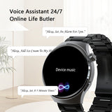 SENBONO V19 Business Men Smart Watch Answer Call Heart Rate Water Proof Sports Fitness Smartwatch Men