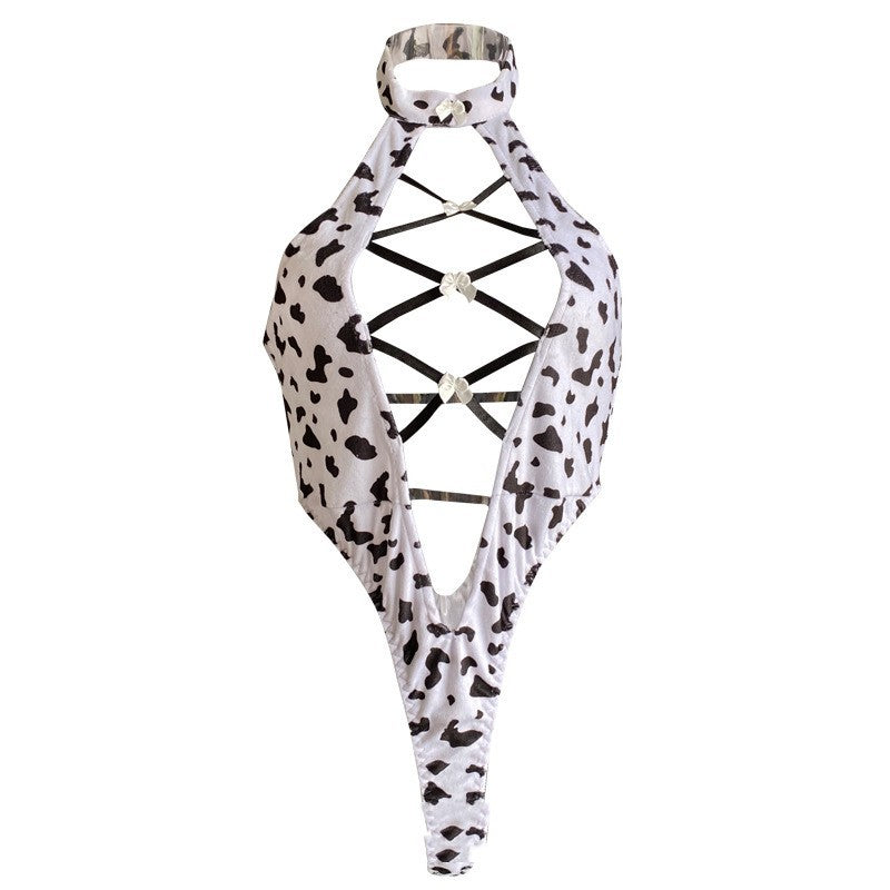 Cow Uniform Temptation Large Size Pajamas