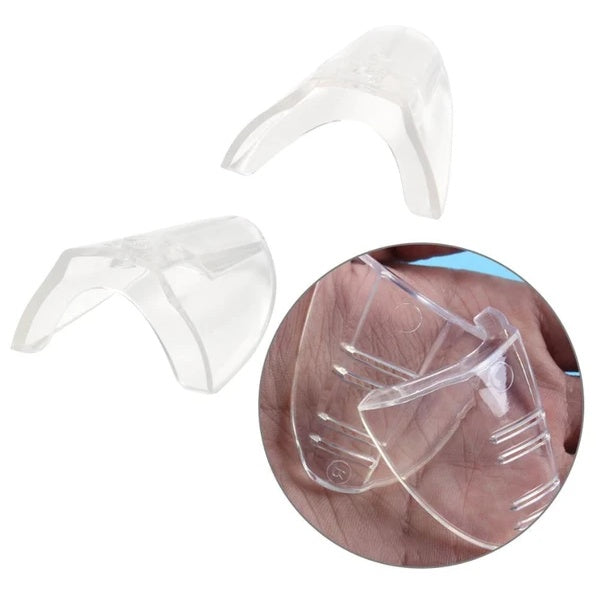2 Pairs Side  For Eye Glasses Slip On Safety Glasses Shield Universal US