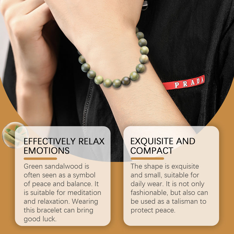 Hoexe Sandalwood Bracelet Is A Trendy Fashionable And Elegant Portable And Durable, Good-looking Niche Design Bracelet