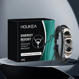 Houkea Men's Care Bracelet Gentle Care For Men's Body, Comfortable, Lightweight, Portable And Stylish Care Bracelet