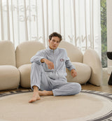 Conjunto de pijama de terciopelo para hombre 