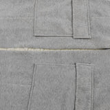 Pantalones rectos de color liso para mujer: cintura elástica con cordón y bolsillos dobles, pantalones casuales para primavera y otoño.