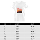 Grand Canyon Printed Men's Pure Cotton T-shirt - Casual Round Neck, Slightly Elastic, Suitable For Summer Knitted Fabric, Classic Fit Adult Shirt, Couple's Shirt