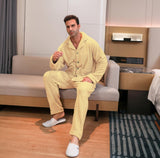 Conjunto de pijama de terciopelo para hombre 