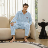 Conjunto de pijama de terciopelo para hombre 