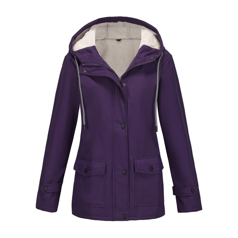 Women's Anorak Composite Fleece-lined Waterproof Jacket