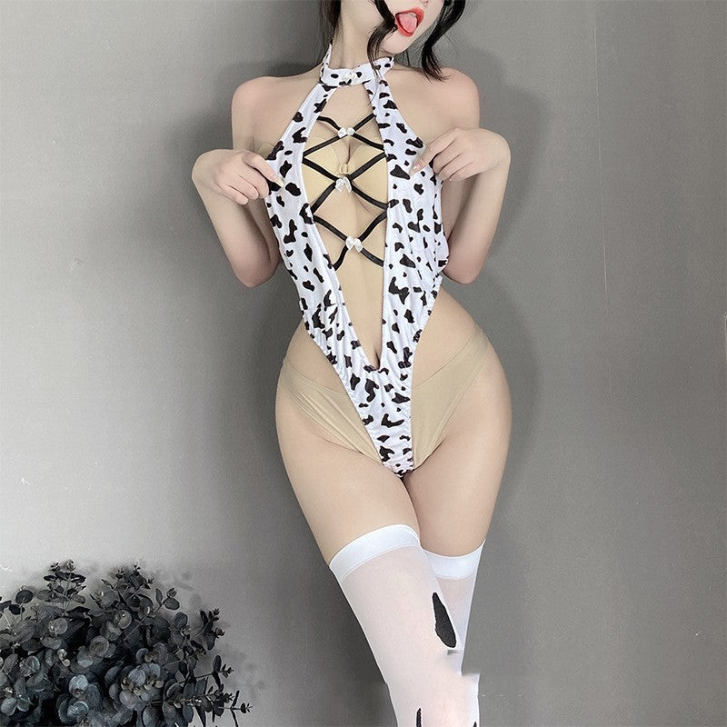 Cow Uniform Temptation Large Size Pajamas