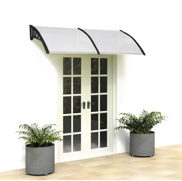 Outdoor Front Door Window Awning Patio Canopy Rain Cover UV Protected Eaves RT