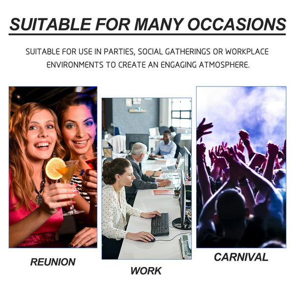 Image depicting suitability of OUHOE Perfume Jasmine and pink for reunion, work, and carnival occasions.