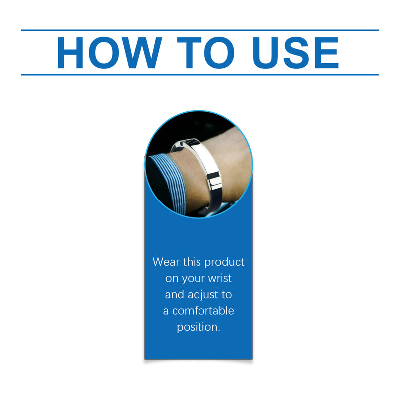 Houkea Body Care Wristband Daily Portable Body Outdoor Discomfort Relief Sports Comfort Bracelet