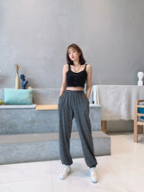 2XL-7XL брюки женские New Plus Fat Large Size Home Wear Wide Leg Sleep Trousers Spring Autumn Cotton Pants Female Pijama Mujer