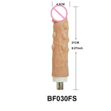 Fredorch Sex Machine Accessories 3XLR Connector Big Dildo Skin Color Dildo Vibrating Dildo Bendable Dildo Heated Dildo Vagina