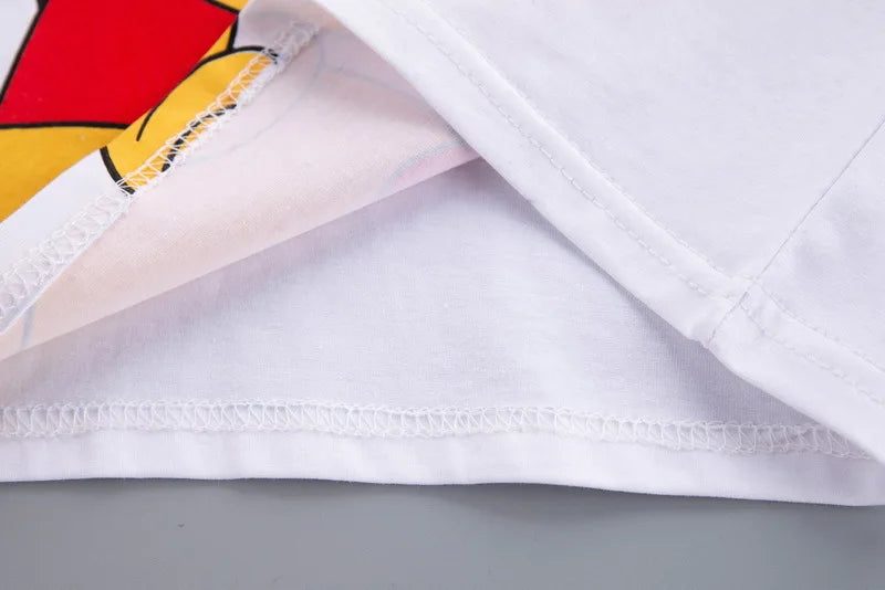 Baby Boys Cotton Clothing Sets Kids Cute Cartoon Winnie The Pooh Summer Suits T-Shirt Shorts Clothes Children 0 1 2 3 4 Years