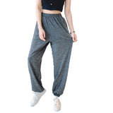 2XL-7XL брюки женские New Plus Fat Large Size Home Wear Wide Leg Sleep Trousers Spring Autumn Cotton Pants Female Pijama Mujer