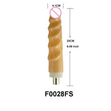 Fredorch Sex Machine Accessories 3XLR Connector Big Dildo Skin Color Dildo Vibrating Dildo Bendable Dildo Heated Dildo Vagina