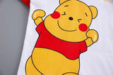 Baby Boys Cotton Clothing Sets Kids Cute Cartoon Winnie The Pooh Summer Suits T-Shirt Shorts Clothes Children 0 1 2 3 4 Years