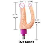 Fredorch Sex Machine Accessories 3XLR Connector Big Dildo Skin Color Dildo Vibrating Dildo Bendable Dildo Heated Dildo Vagina