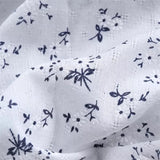 5XL -S  Large Size Blouse Tunic Women Beach Cover Up 2025 Woman Shirts Summer Dress Flower Print Swim Cover-up Tops Beachwear