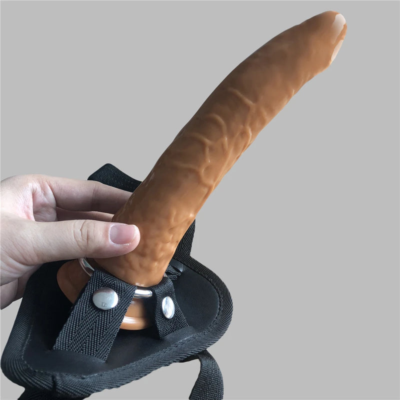 Strap On Dildo Adjustable dildo pants Harness Lesbian and Gay dildo brown flesh black pink purple dick strapon penis
