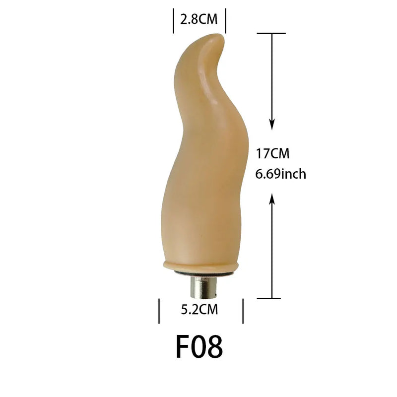 Fredorch Sex Machine Accessories 3XLR Connector Big Dildo Skin Color Dildo Vibrating Dildo Bendable Dildo Heated Dildo Vagina