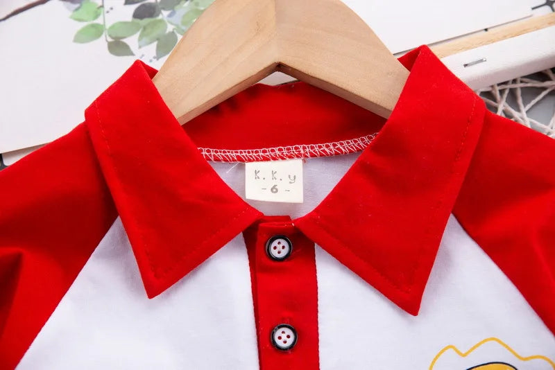 Baby Boys Cotton Clothing Sets Kids Cute Cartoon Winnie The Pooh Summer Suits T-Shirt Shorts Clothes Children 0 1 2 3 4 Years