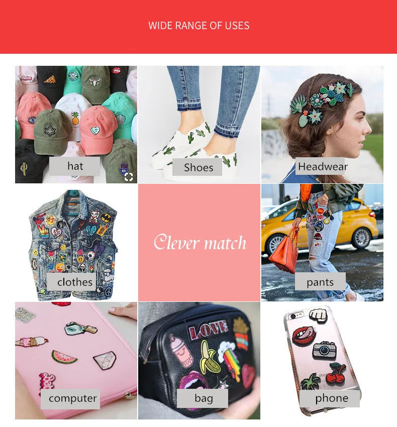 Cartoon Winnie the Pooh Patch Embroidered Iron on Lovely Embroidered Cloth Patches  DIY Garment Decoration Cloth