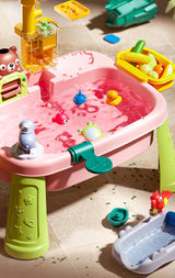 Children's kitchen toys electric fun water play water wash basin fishing dishwashing home role-playing baby early education toy